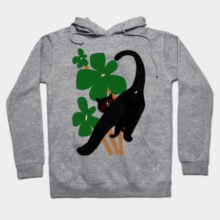 Funky pop-art cat butt Hoodie